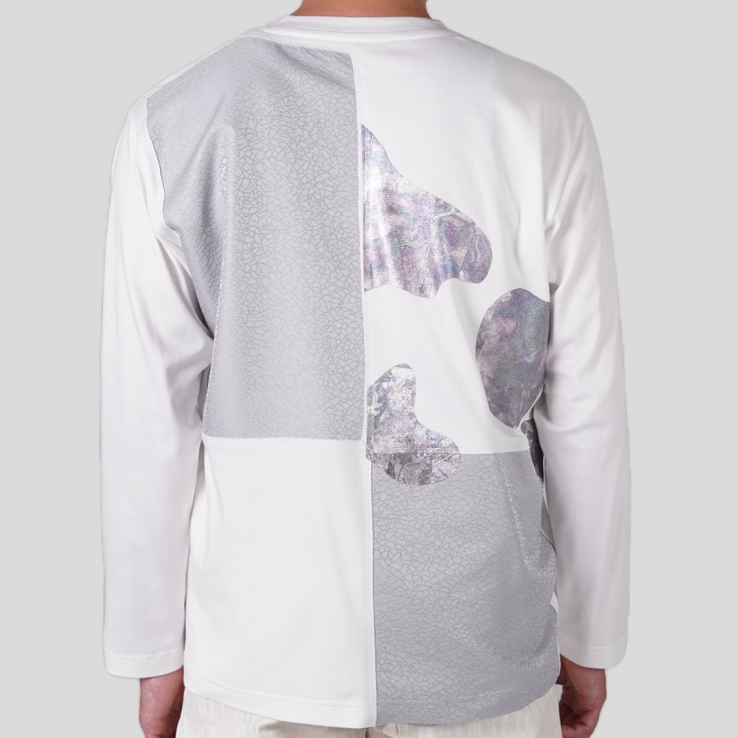 Silk patch T-shirt