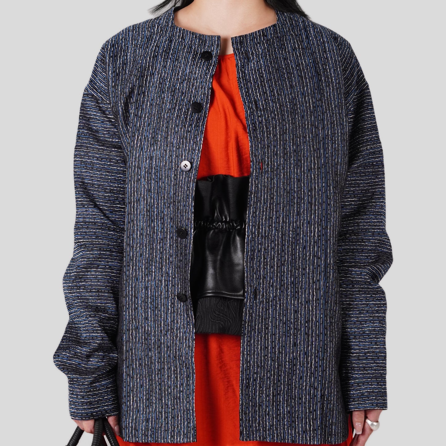 Square neck Shirt Stripe