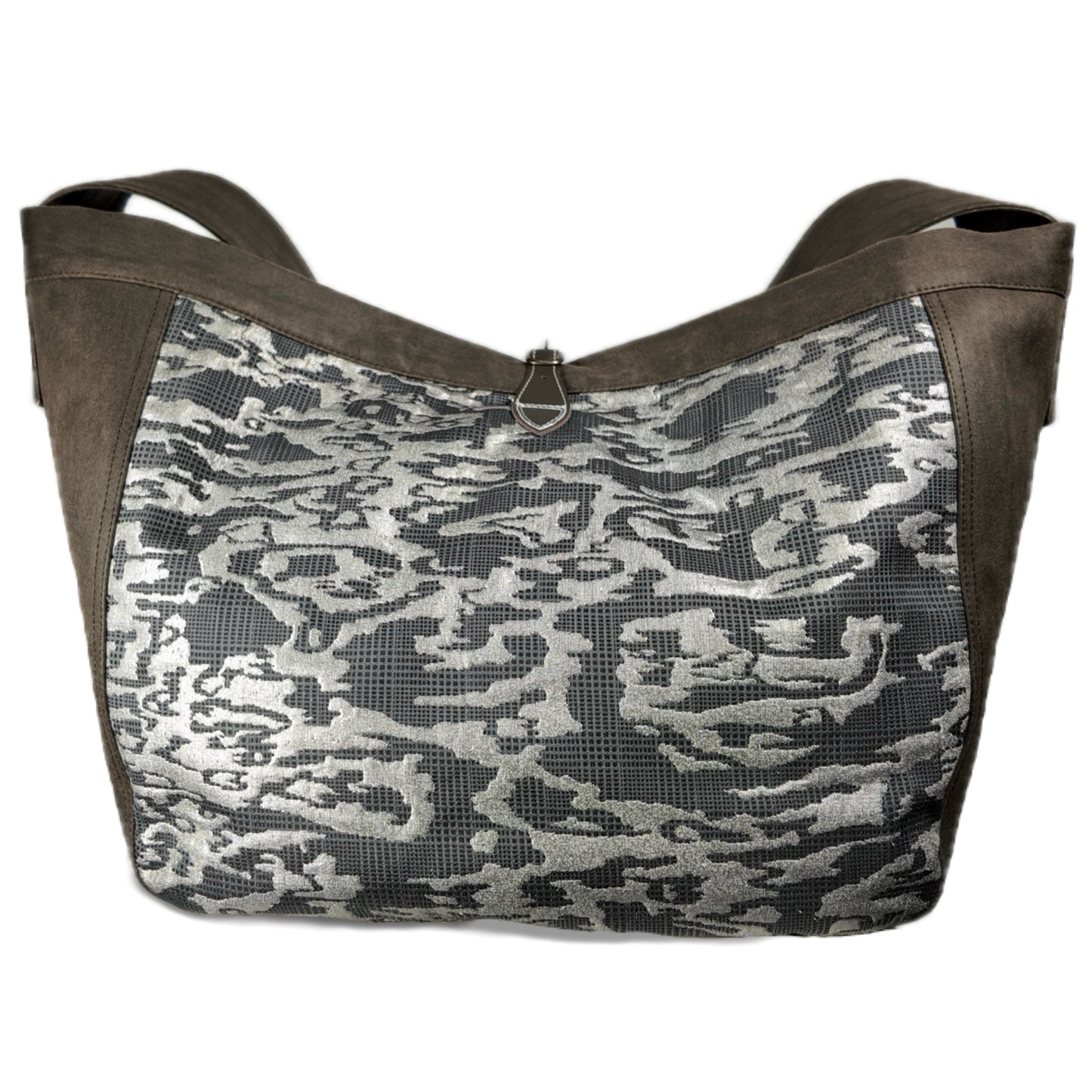Messenger Bag PhoOs Silver Brown