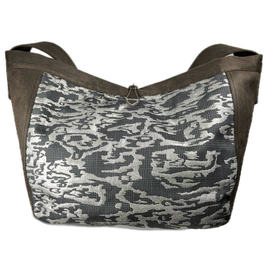 Messenger Bag PhoOs Silver Brown