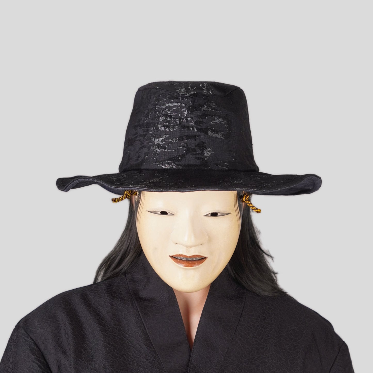 Nishijin Silk  LONG BRIM HAT