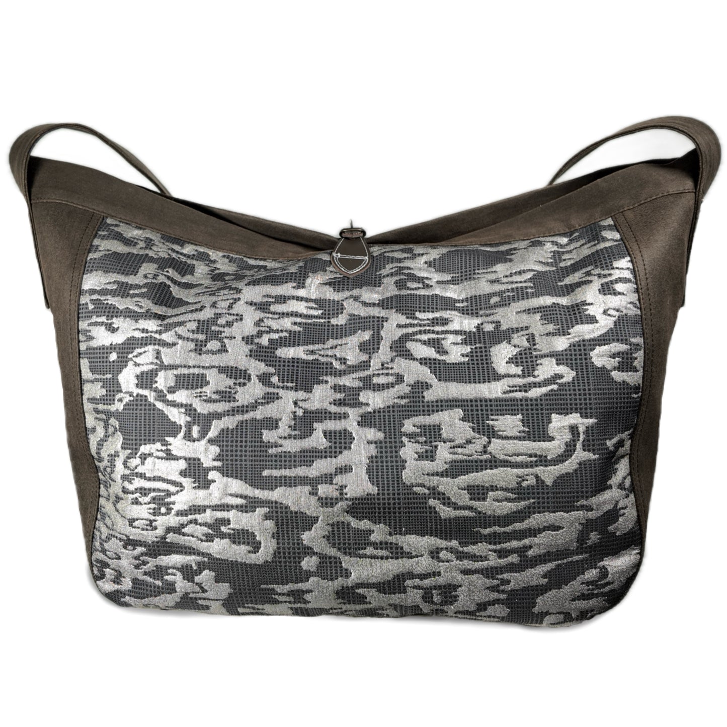 Messenger Bag PhoOs Silver Brown