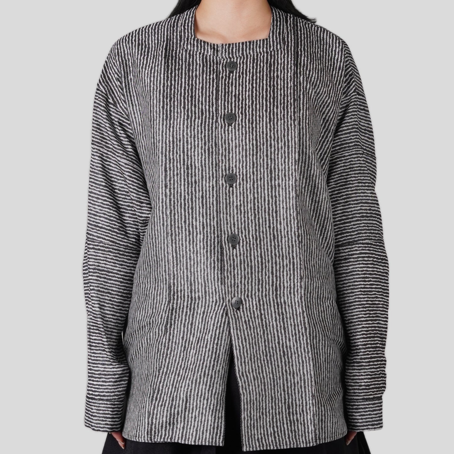 Square neck Shirt Stripe