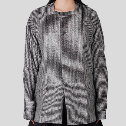 Square neck Shirt Stripe