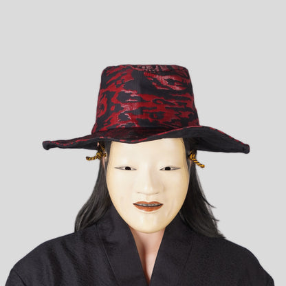 Nishijin Silk  LONG BRIM HAT