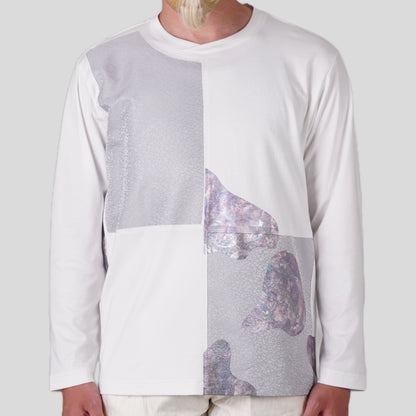 Silk patch T-shirt